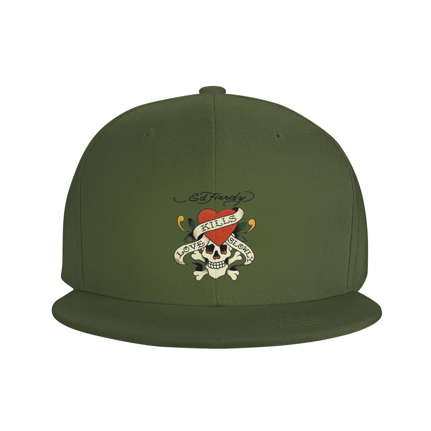 Ed Hardy Love Kills Slowly Graphic Snapback Cap