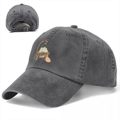 Angry Pingu Pure Color Penguin Dad Hat