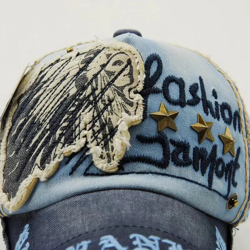 Willow Spike Luxury Letter Casual Baseball Cap