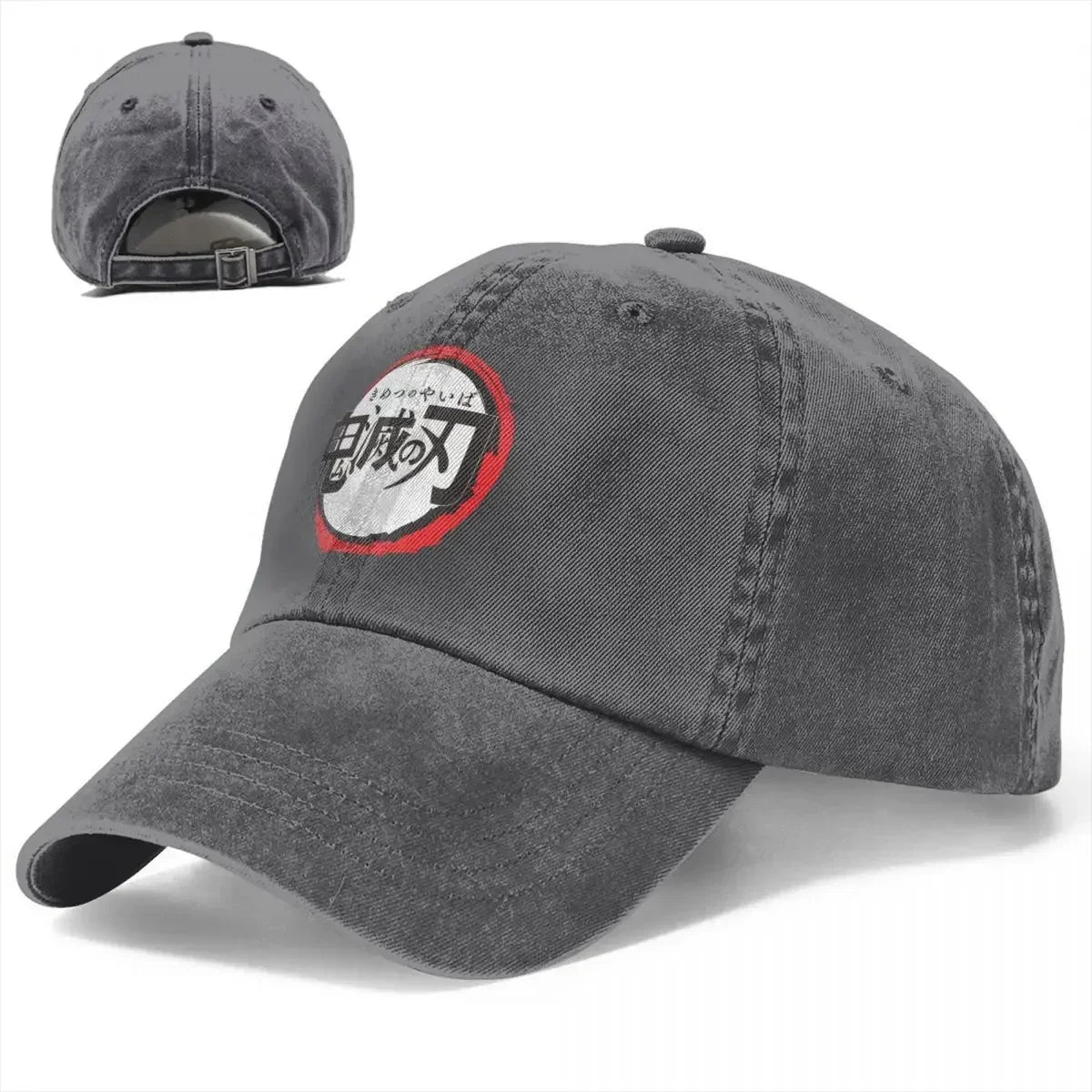 Demon Slayer Distressed Washed Baseball Cap
