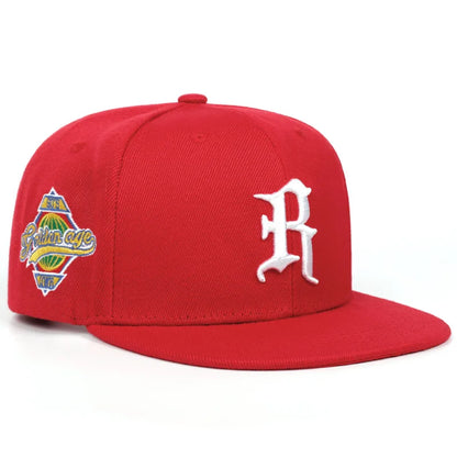 Fashion Primary Logo Embroidered Hip Hop Snapback Cap
