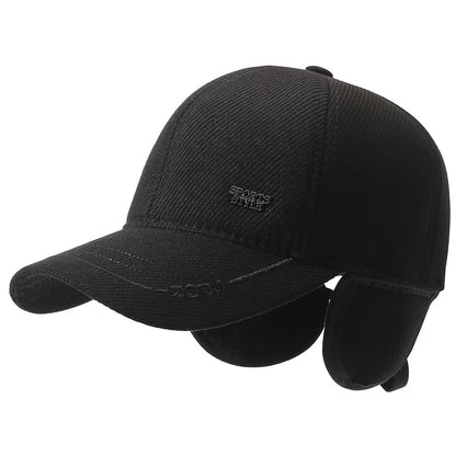 Warm Winter Earflap Baseball Cap