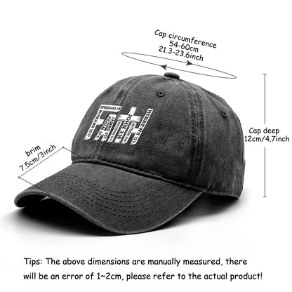 Faith Printed Adjustable Snapback Retro Baseball Cap