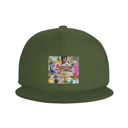 Adventure Time Cartoon Print Casual Snapback Cap