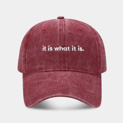 Four Seasons Cotton Letter Casquette Baseball Cap