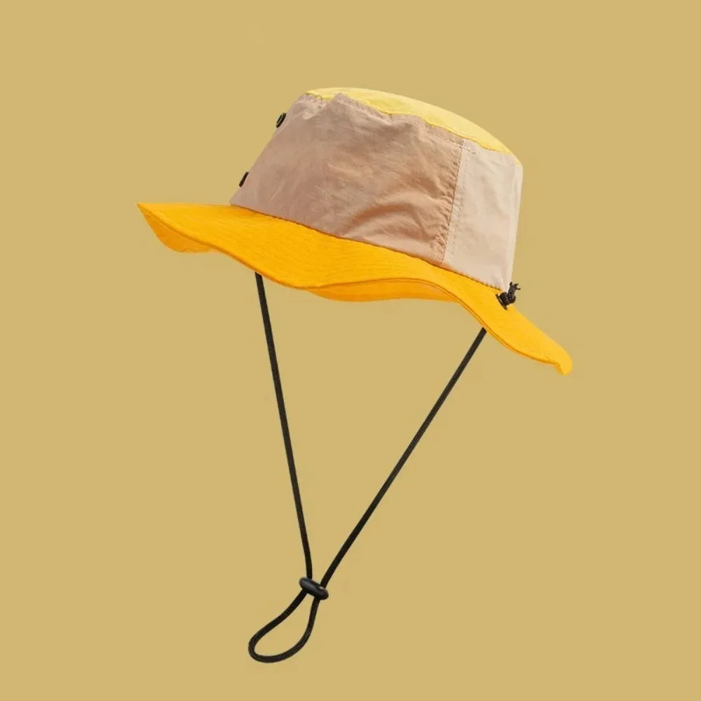 Trendy Waterproof Anti-UV Adjustable Bucket Hat