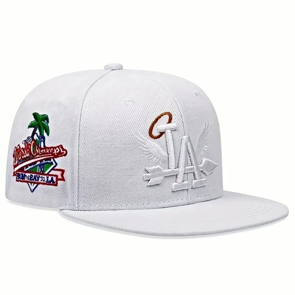 LA Embroidery Angel Wings Unisex Baseball Cap