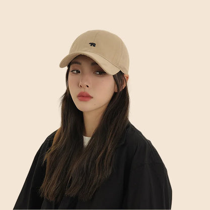 Polar Bear Embroidered Duckbill Baseball Hat