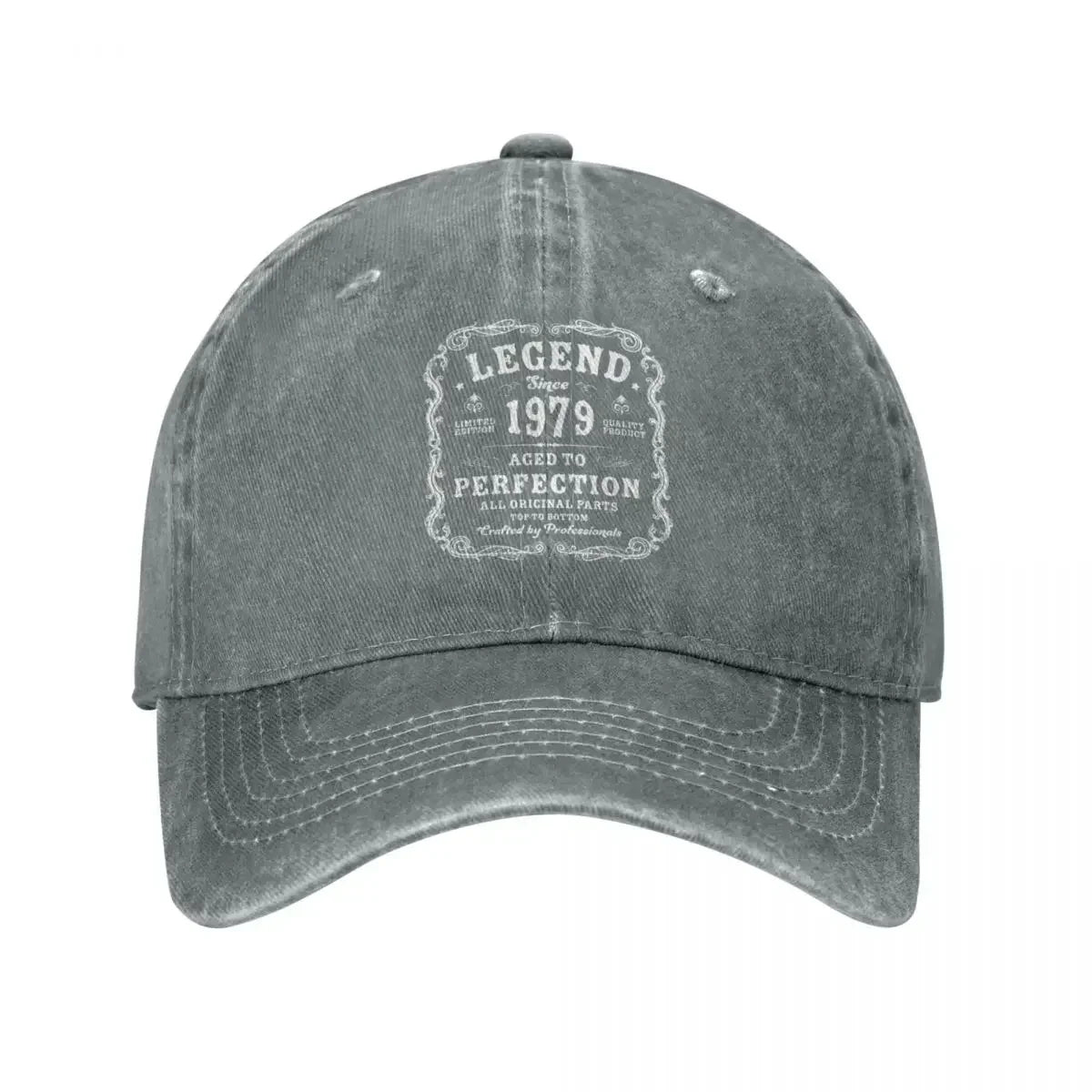 Vintage Since 1979 Distressed Cotton Baseball Cap