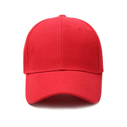 Solid Color Baseball Caps for Women Men Summer Sun Hats