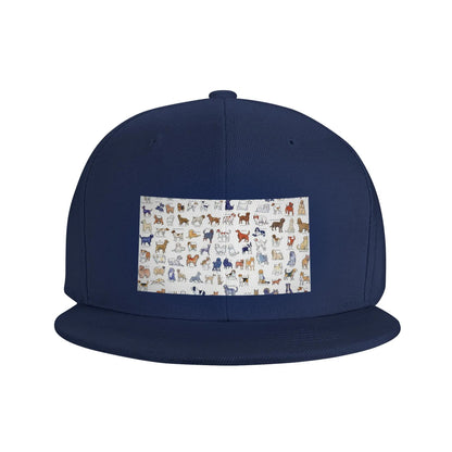 AKC Dog Breed Collection Snapback Cap