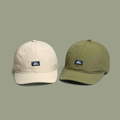 Retro Short Brim Quick Dry Baseball Cap