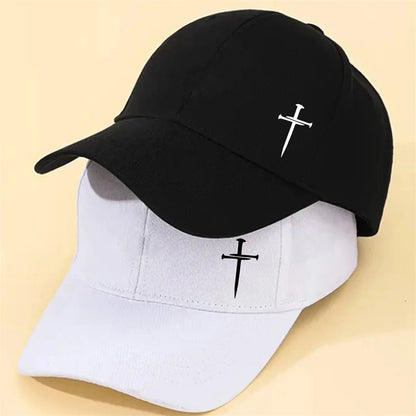 Cross Printing Pattern Unisex Baseball Cap