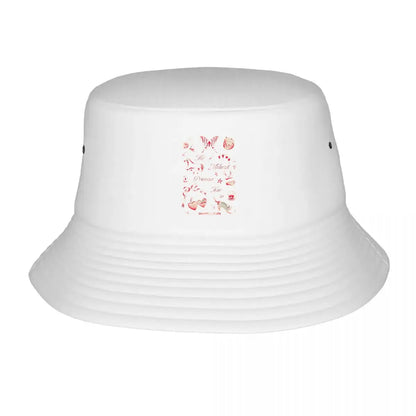 Chappell Roan Midwest Princess Coquette Pattern Bucket Hat