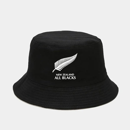New Zealand All Blacks Printed Foldable Bucket Hat
