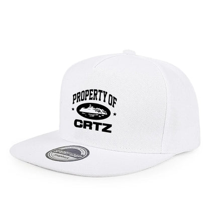 English Print Adjustable Baseball Cap