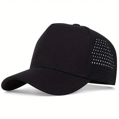 Unisex Solid Color Breathable Baseball Caps