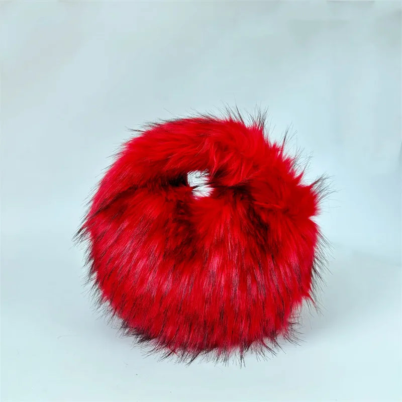 Oversized Fluffy Y2K Winter Bucket Hat