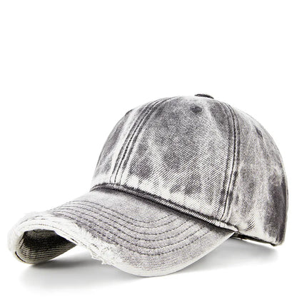 Vintage Washed Denim Hiphop Snapback Cap