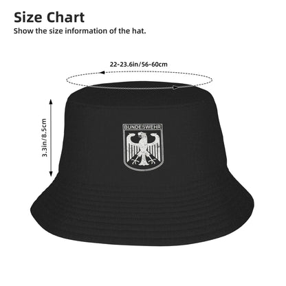 Unisex Deutschland German Flag Travel Bucket Hat