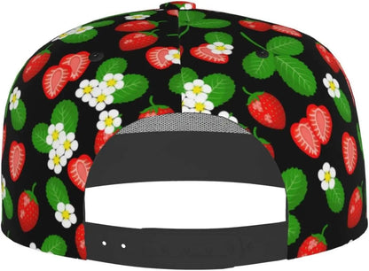 Pink Strawberry Baseball Cap