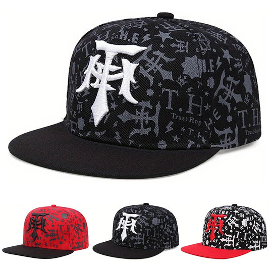 Unisex T Dagger Embroidered Graffiti Baseball Cap