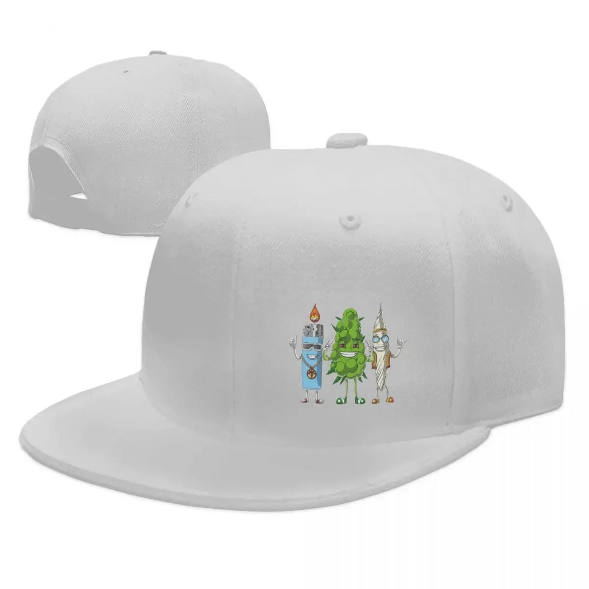 Streetwear Bud Joint Lighter Snapback Cap