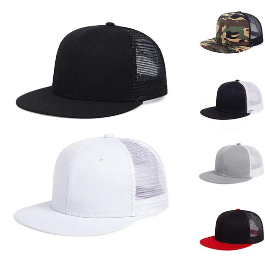 Unisex Simple Hip-hop Net Hats Spring