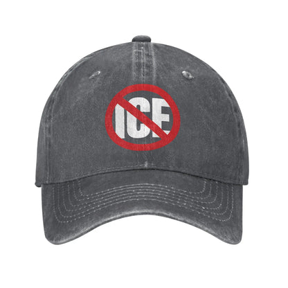 Anti ICE Casual Trucker Baseball Cap