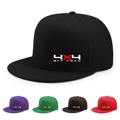 Unisex Adjustable Flat Brim Hip Hop Snapback Hat