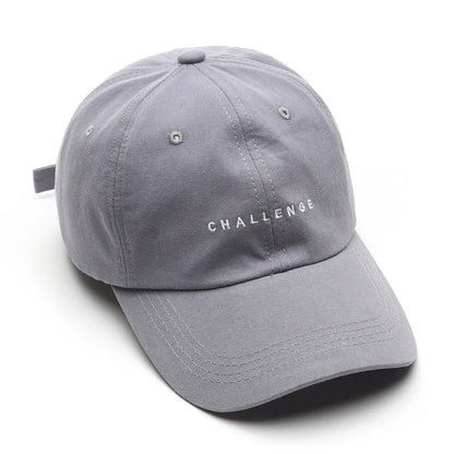 Challenge Letter Trucker Baseball Cap