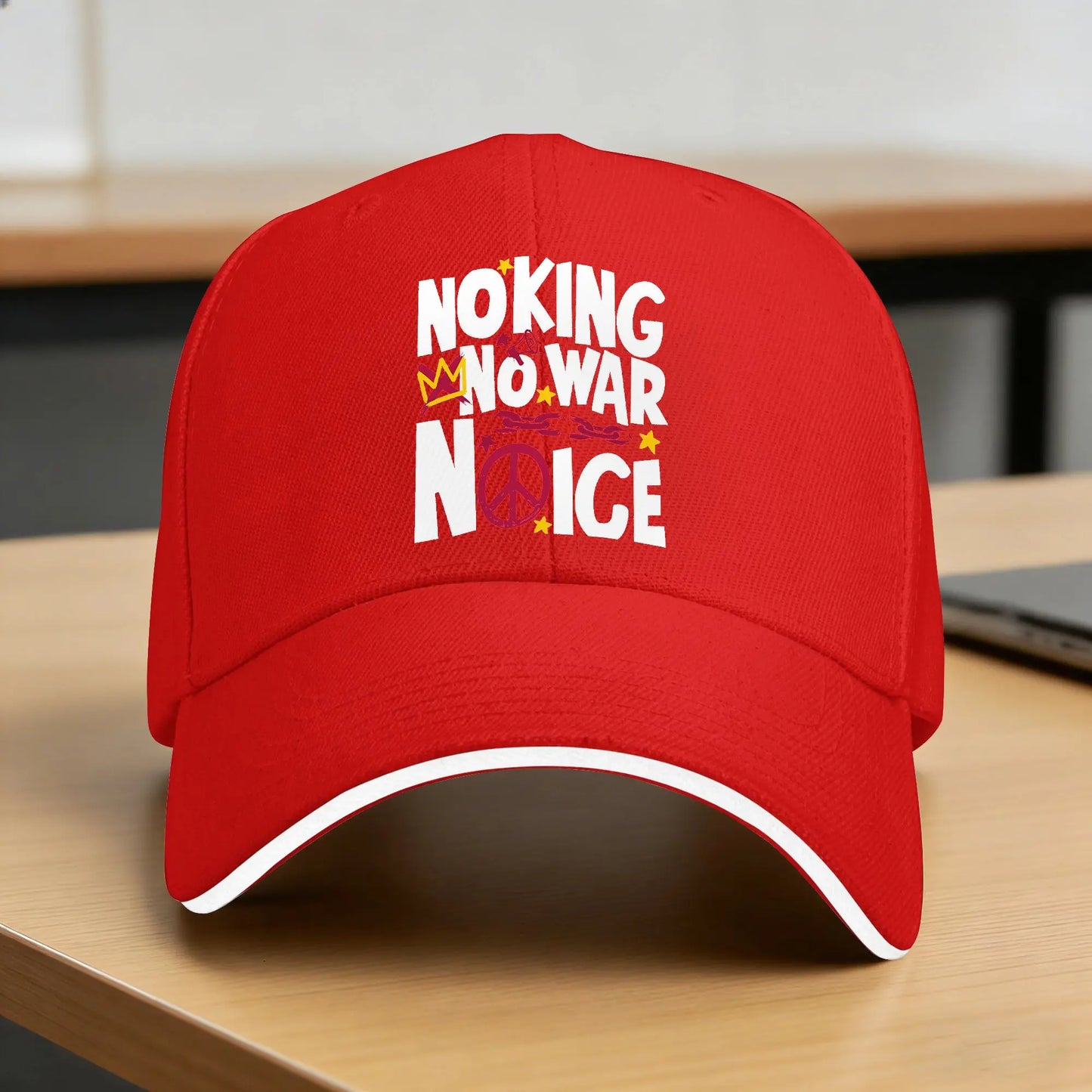 No Kings Street Style Hip Hop Baseball Cap