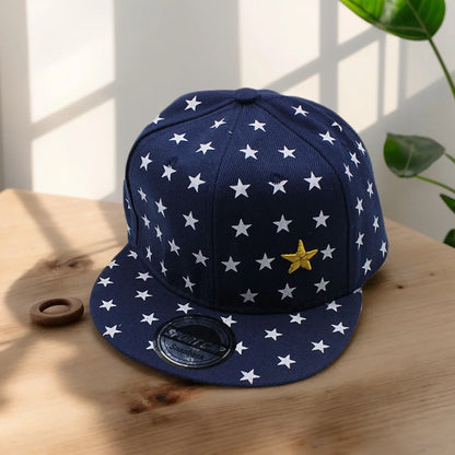 Kids Summer Ventilated Adjustable Snapback Cap