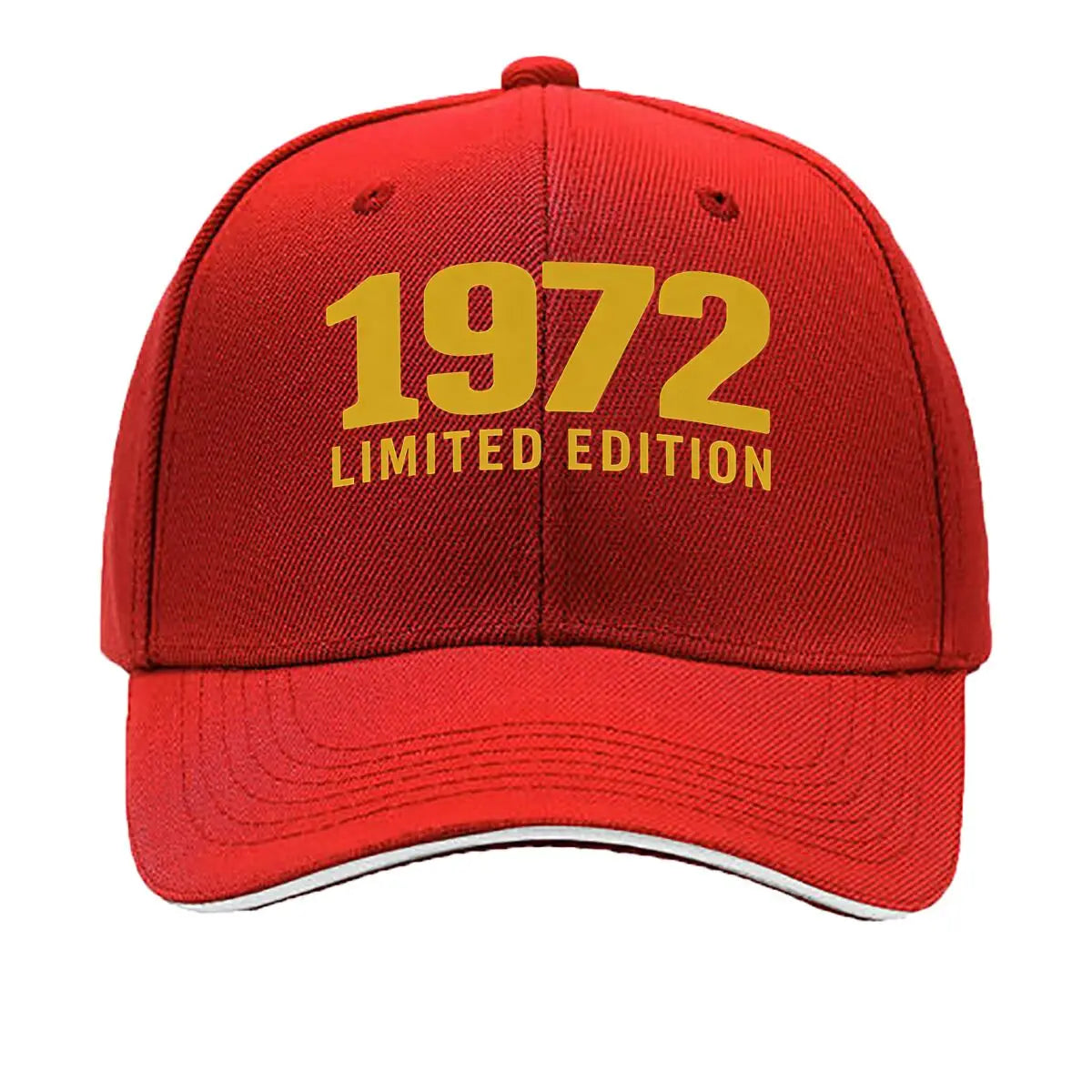 1972 Limited Edition Printed Fashion Baseball Cap