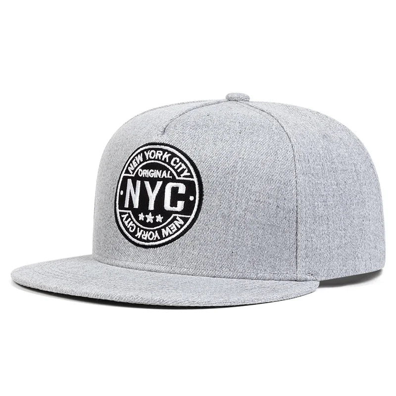 New York City Embroidery Hip Hop Snapback Cap