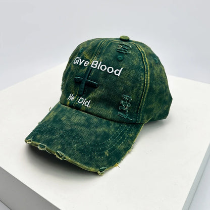 American Vintage Broken Letter Baseball Cap