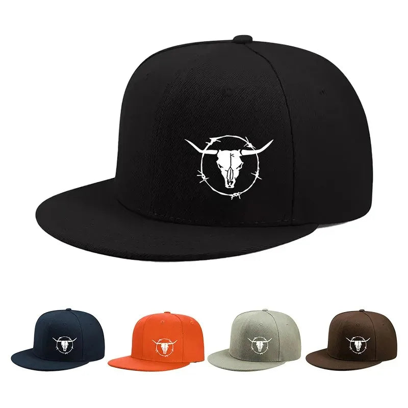 Hip Hop Printed Outdoor Snapback Cap