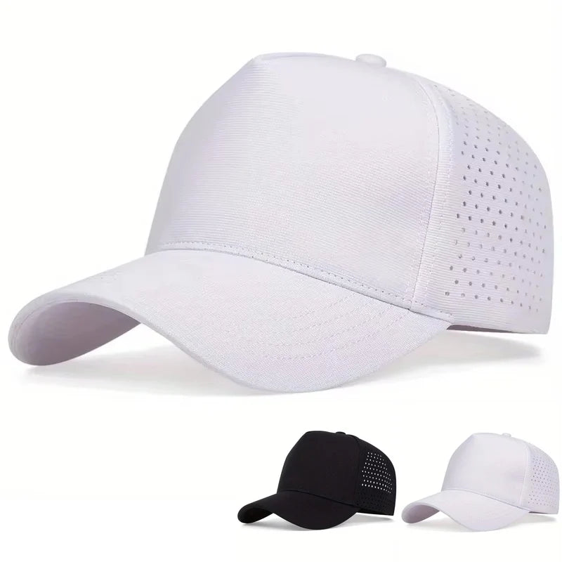 Unisex Solid Color Personality Baseball Net Caps