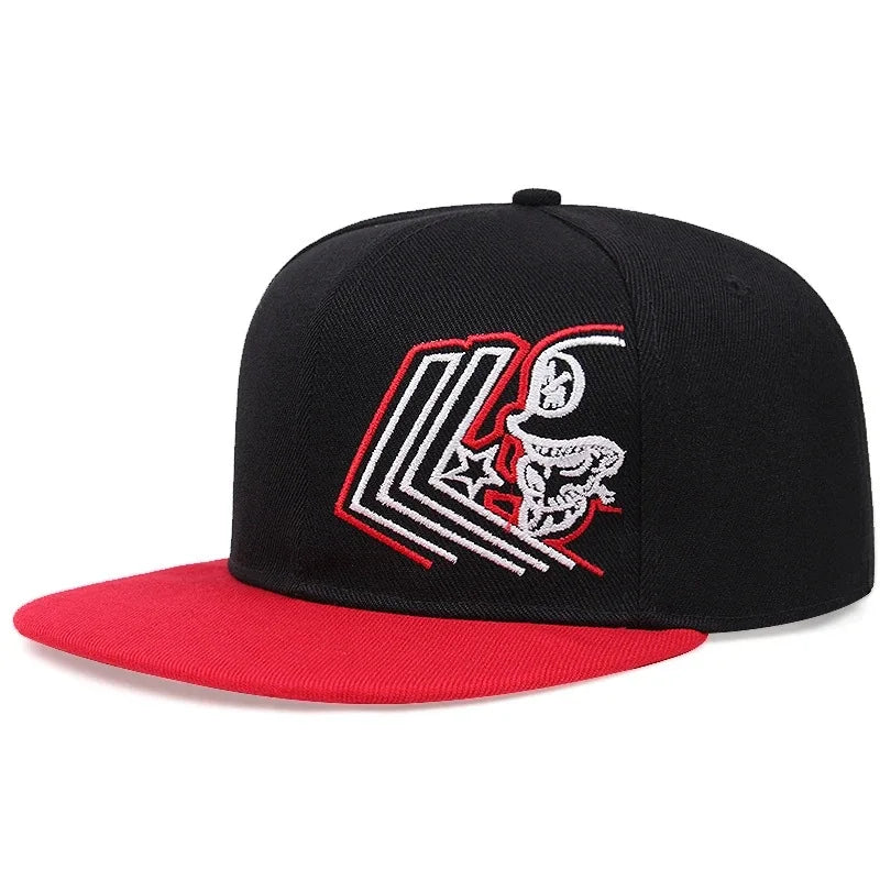 Summer Embroidered Cotton Hip Hop Snapback