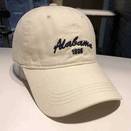 RICYGVM Letter Embroidery Solid Color Baseball Cap