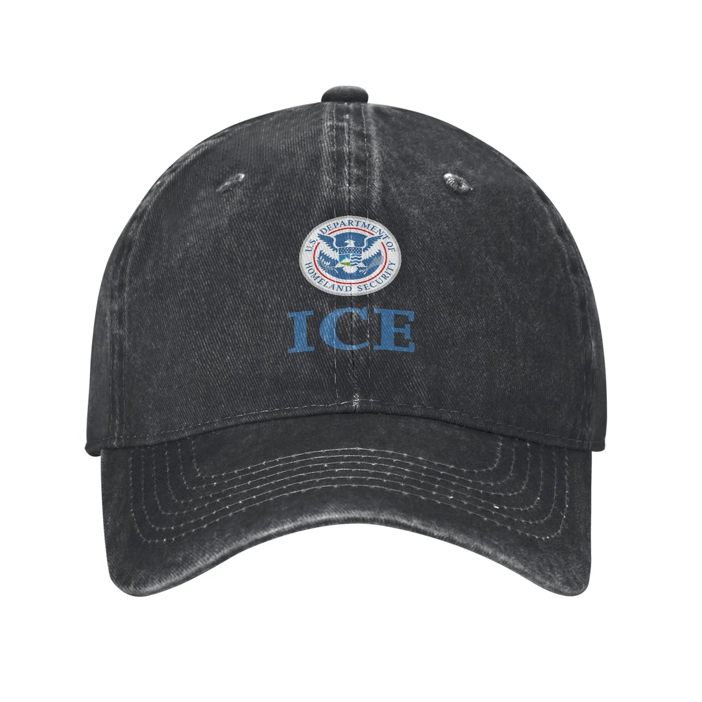United States ICE Washed Stylish Baseball Cap