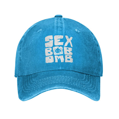 Scott Pilgrim Washed Trucker Snapback Baseball Cap