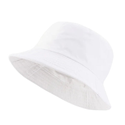 Foldable Solid Outdoor Bucket Hat