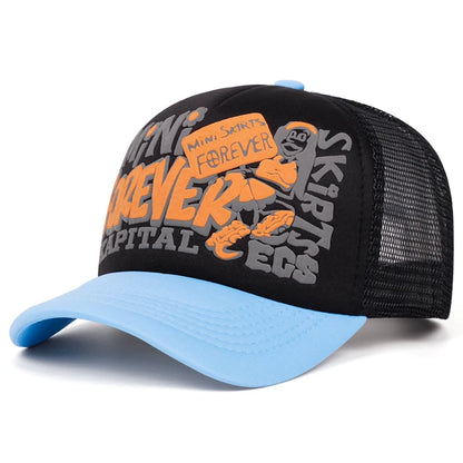Unisex Personalized Hip Hop Skate Baseball Cap