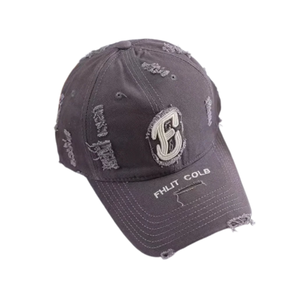 Vintage Letter Duckbill Baseball Cap
