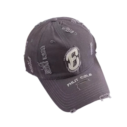 Vintage Letter Duckbill Baseball Cap
