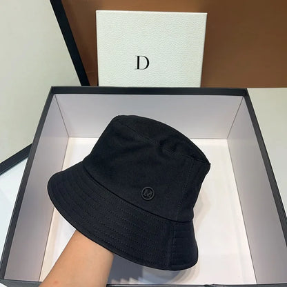 Japanese Luxury Letter M Sun Bucket Hat
