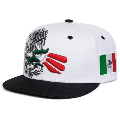 Unisex Eagle Embroidery Street Style Snapback Cap