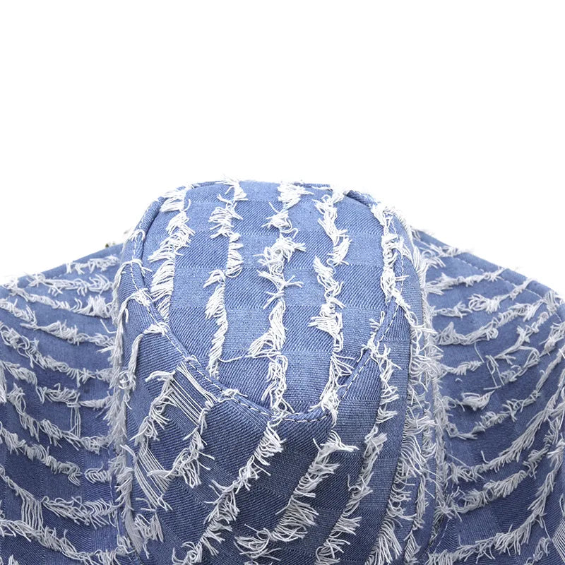 Unisex Vintage Denim Cowboy Hat