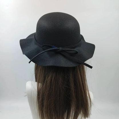 Woolen Retro Fedora Hat
